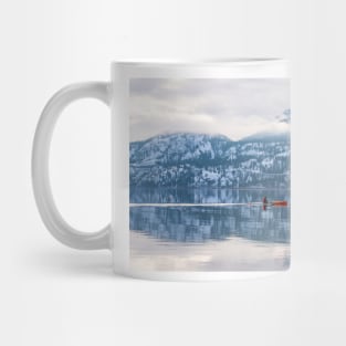 Perfect Day for a Winter Paddle - Okanagan Valley Mug